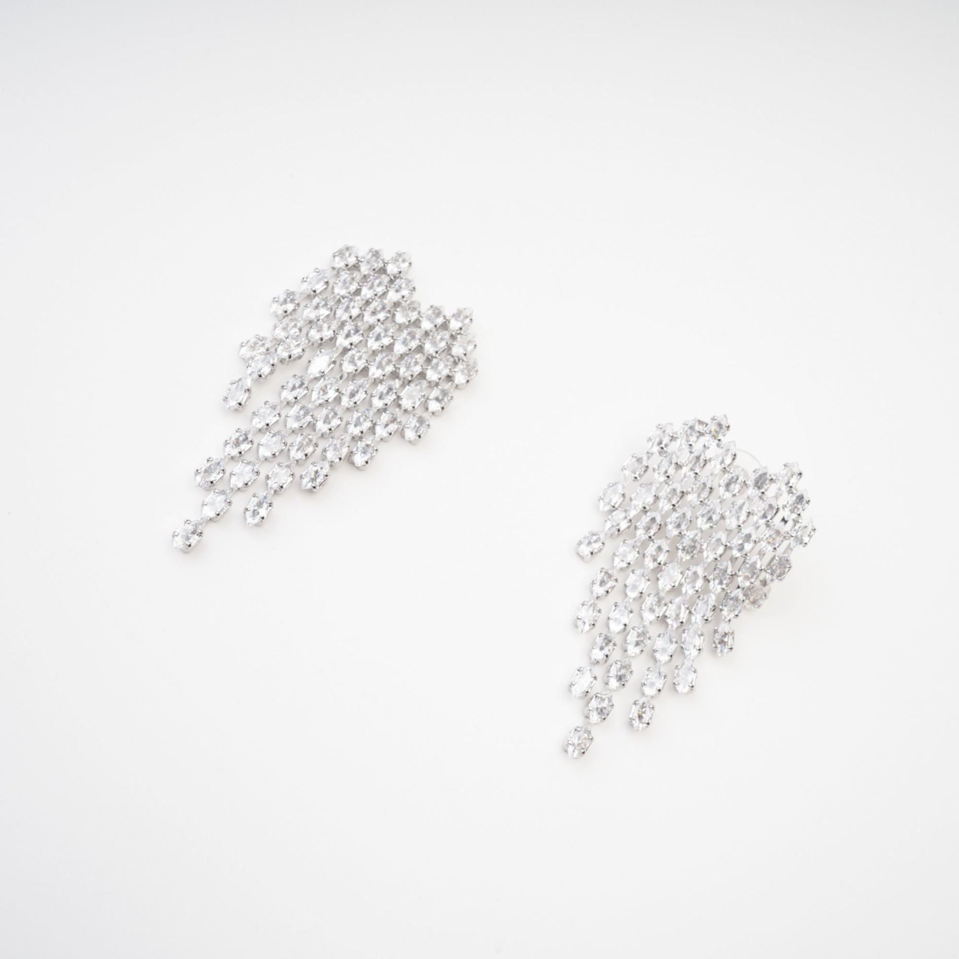 Marie crystal drop earrings