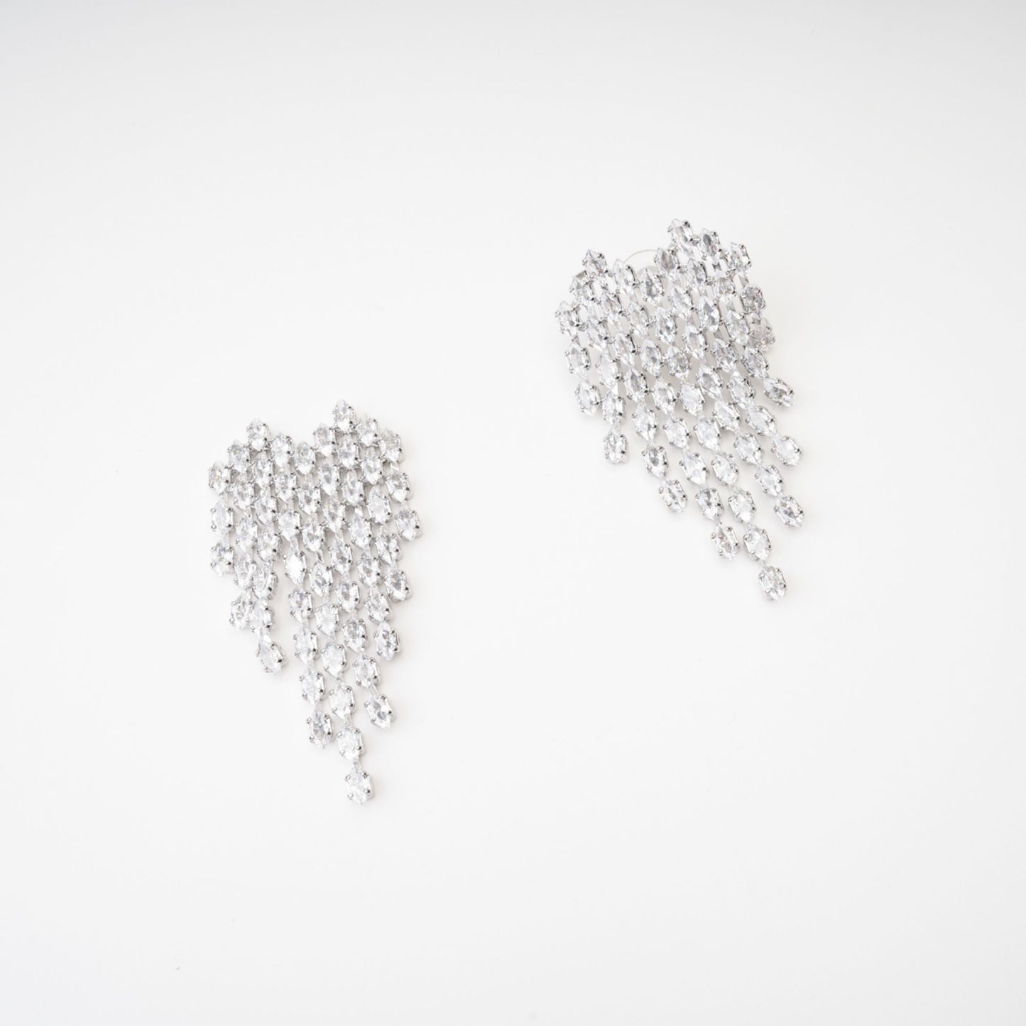 Marie crystal drop earrings