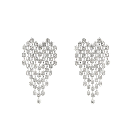 Marie crystal drop earrings