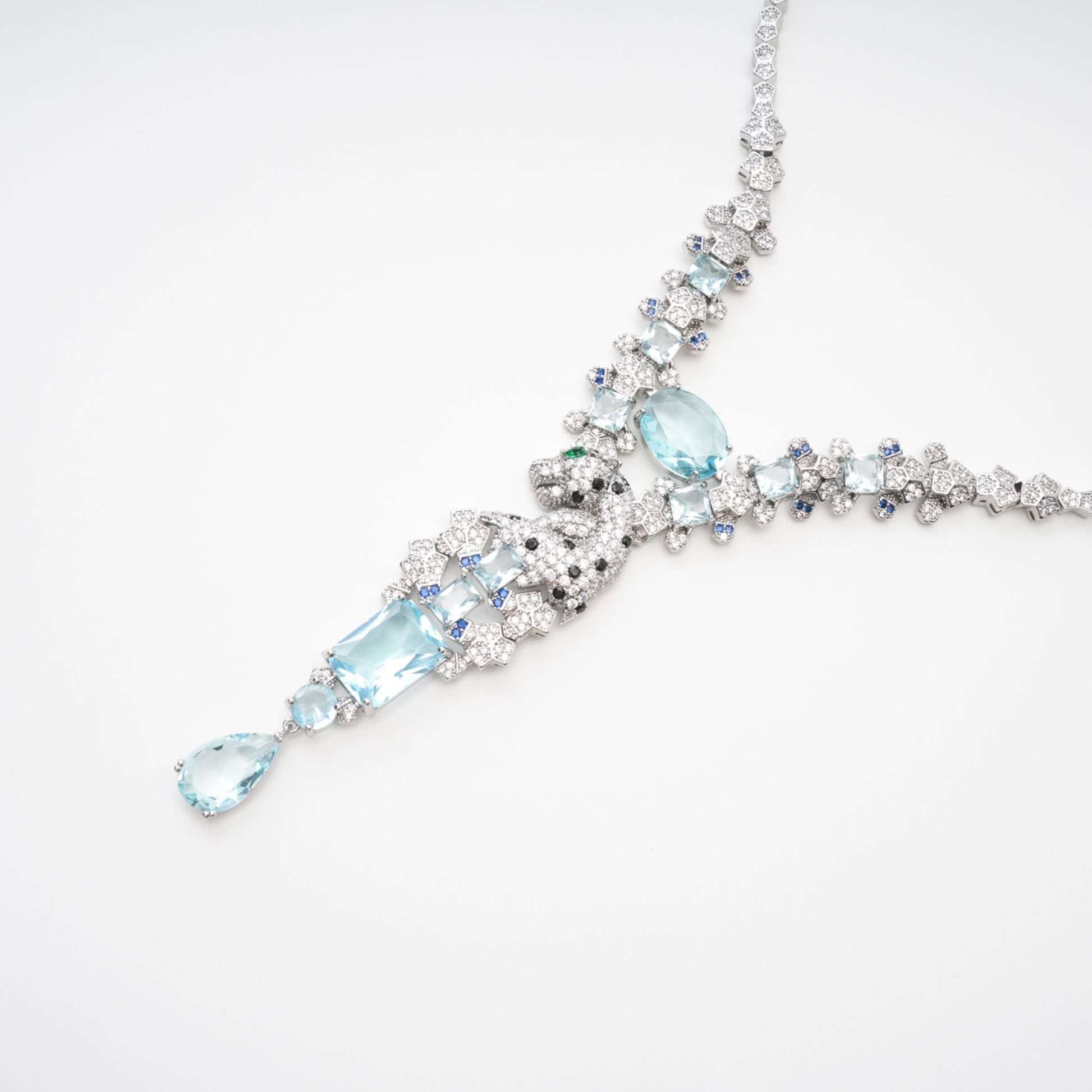 Odile crystal-embellished necklace