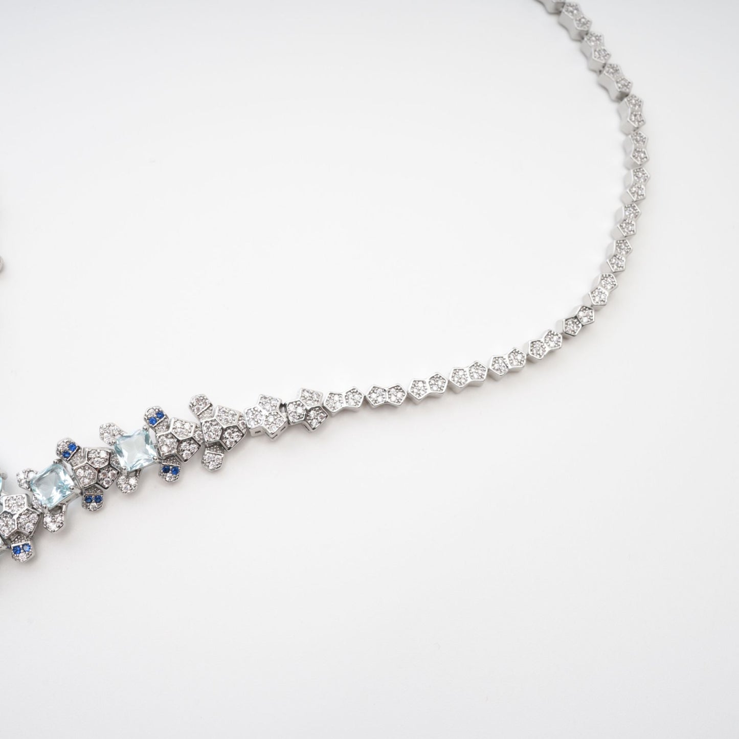 Odile crystal-embellished necklace