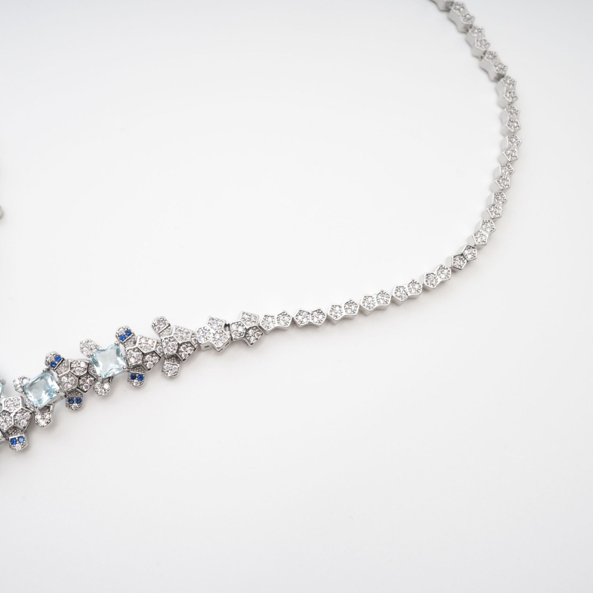 Odile crystal-embellished necklace