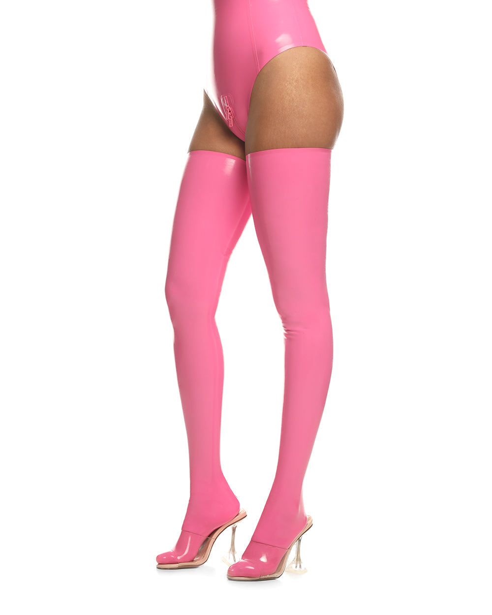 Stockings "Glimp" High Pink