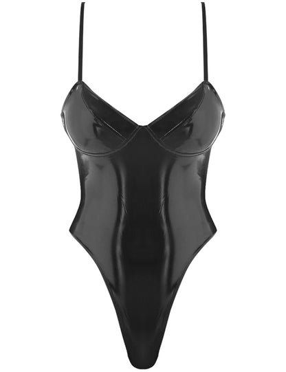 Boldessa® Savanah Wetlook Bodysuit