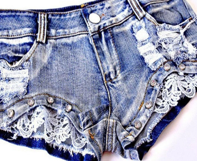 Boldessa® Miss Mischievous Denim Shorts