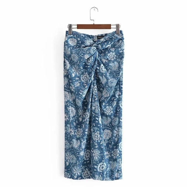 Boldessa® Warm Reminder Midi Skirt