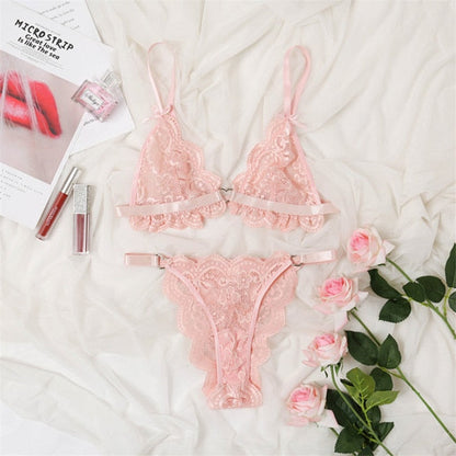 Boldessa® Wanna Be Nice Enough Lingerie Set