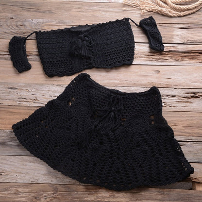 Boldessa® Sitting On The Dock Crochet Skirt Sets