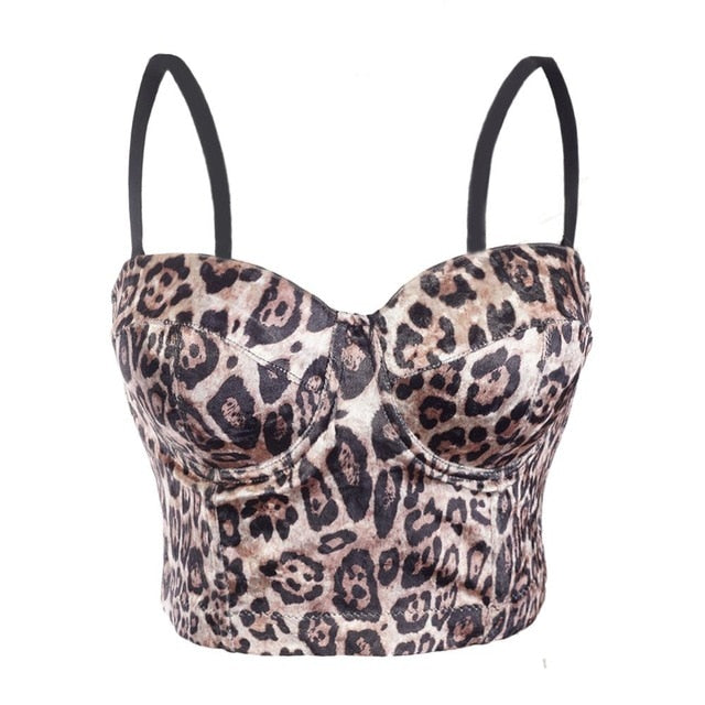 Boldessa® That's Leopard Crop Top