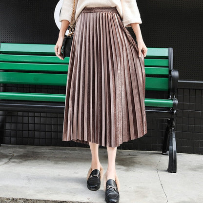 Boldessa® Waistline Mid-calf Skirt