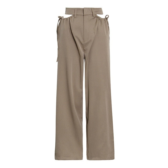 Boldessa® Hollow Out Loose Pants