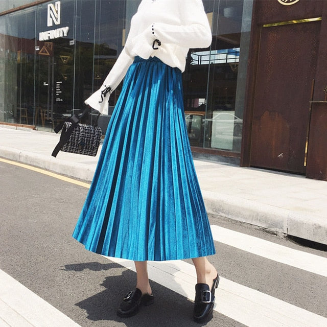 Boldessa® Waistline Mid-calf Skirt