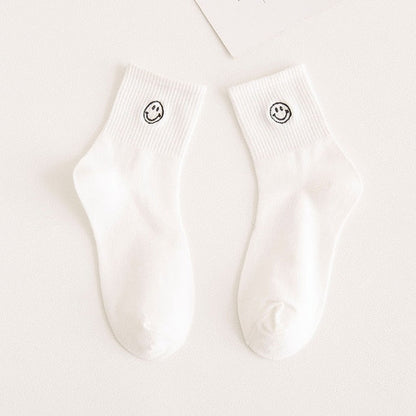 Boldessa® Smiley Face Anklets Socks