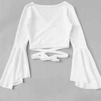 White Flare Sleeve